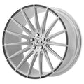 Brushed Silver 19x9.5 5x120 45mm Wheel S14243