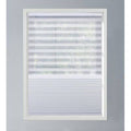 Crystal Blackout and Sheer White Cellular Shade Blind Size: 25W x 72L L7718