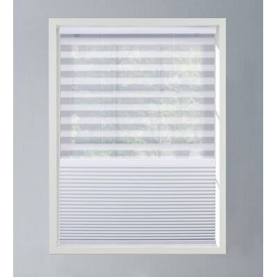 Crystal Blackout and Sheer White Cellular Shade Blind Size: 25W x 72L L7718