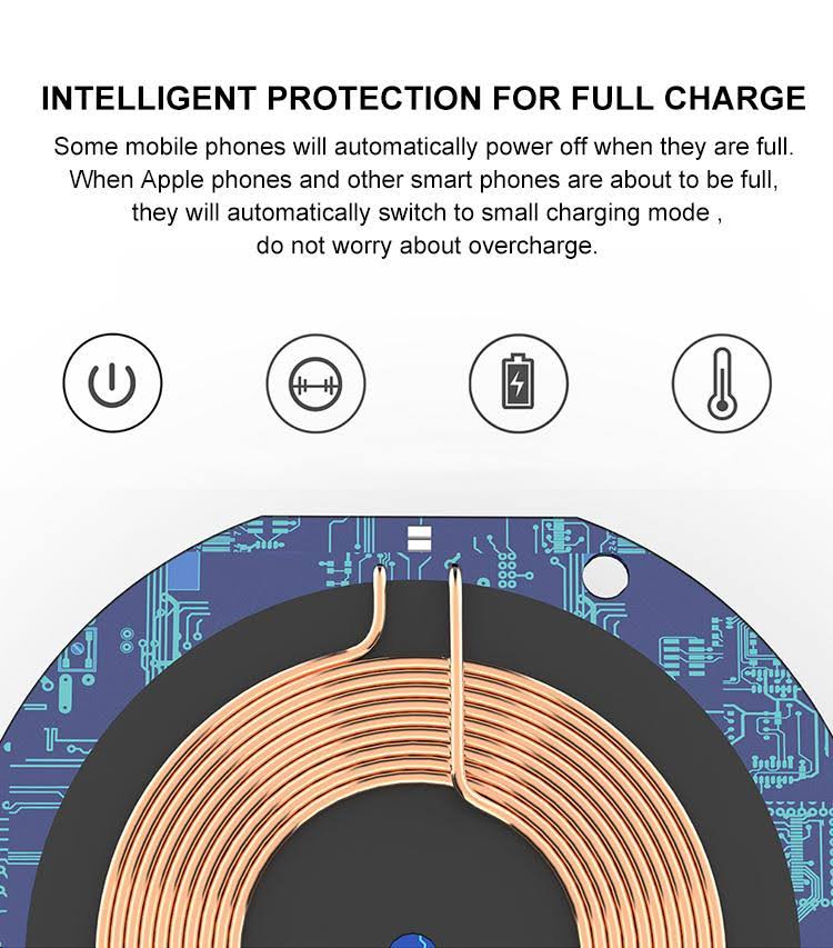3 in 1 Glass Wireless Charge Pad E55638