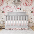 Rustic Grey 5-in-1 Convertible Crib F986932