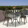 3 Piece Cast Aluminum Bistro Set L62226