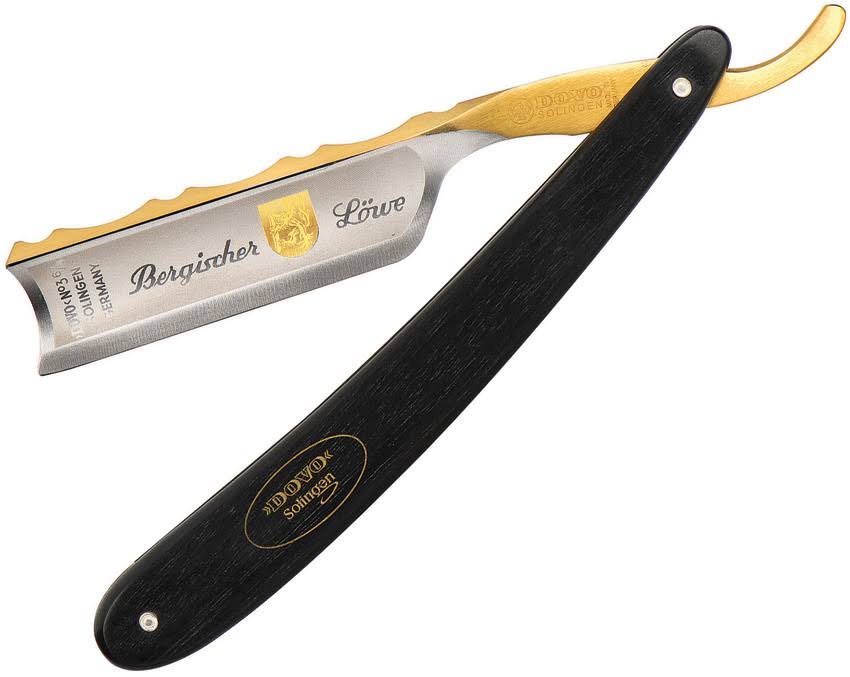 Carbon Ebony Steel Straight Razor T54002