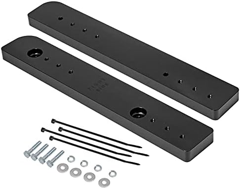 Motorcycle Tour-Pak Relocator Kit Mount Plate Rack Adjustable 1-3 Extend Z76190
