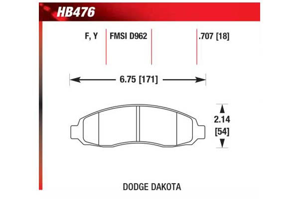 LTS Brake Pads I4826