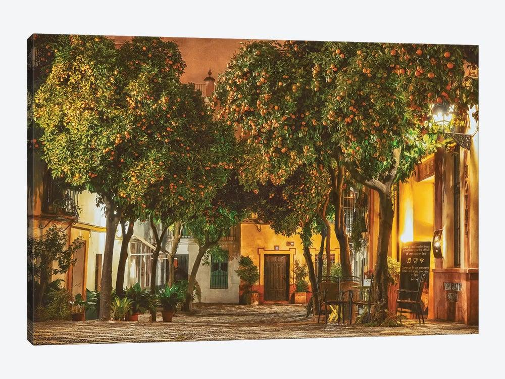 Night in Sevilla Print Canvas Art W438