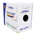 Cat6 Plenum CMP Ethernet Cable 1000ft 23AWG UTP Solid Bare Copper Yellow W49280