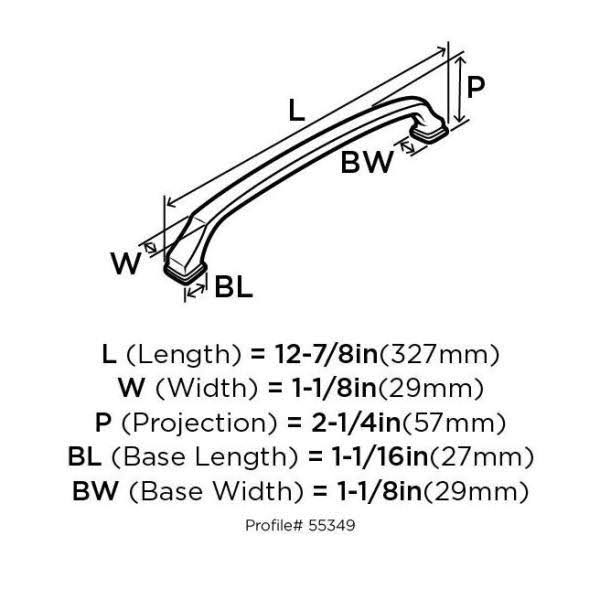 Gilded Bronze Appliance Pull J3319