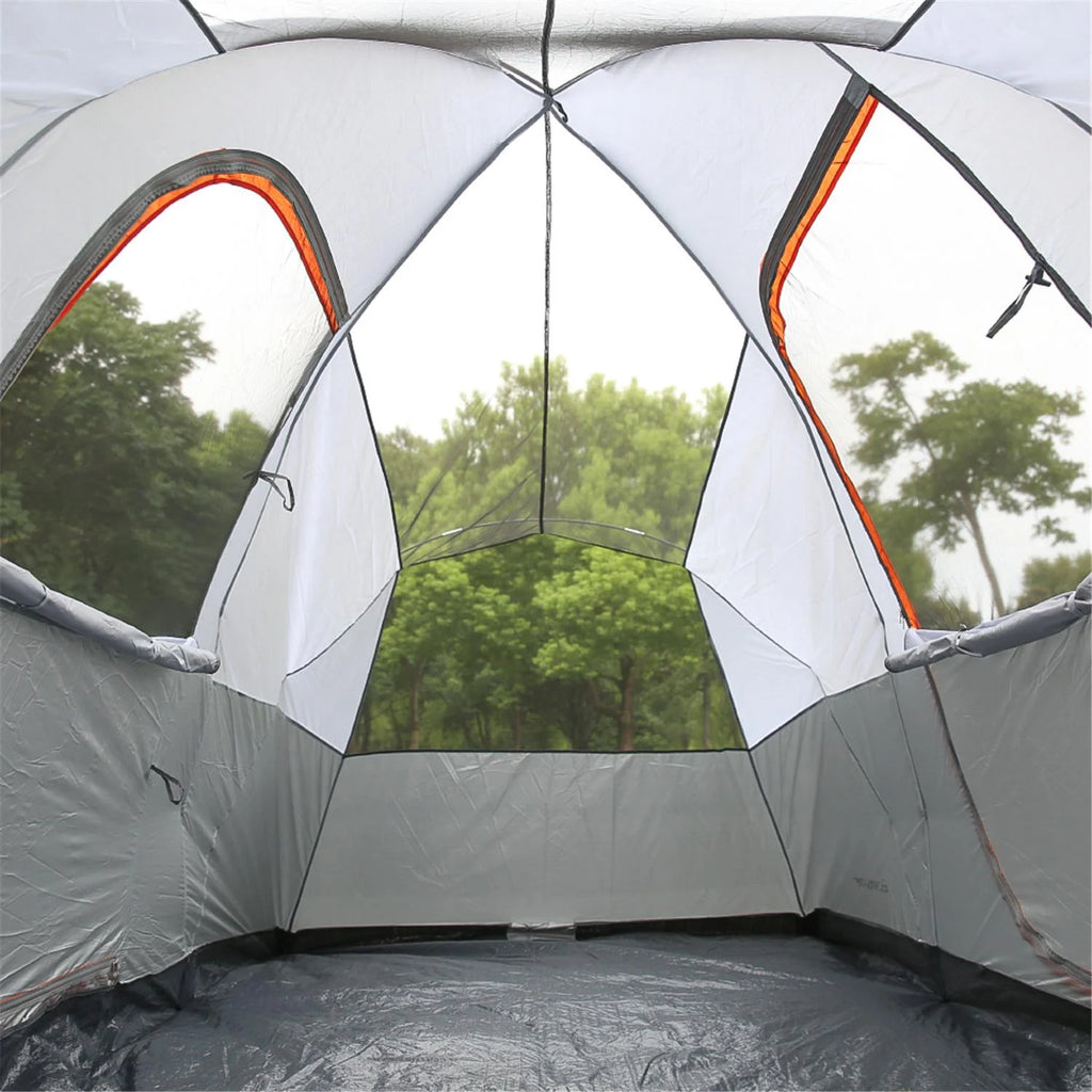 Grey Tent For 8 People Z82052