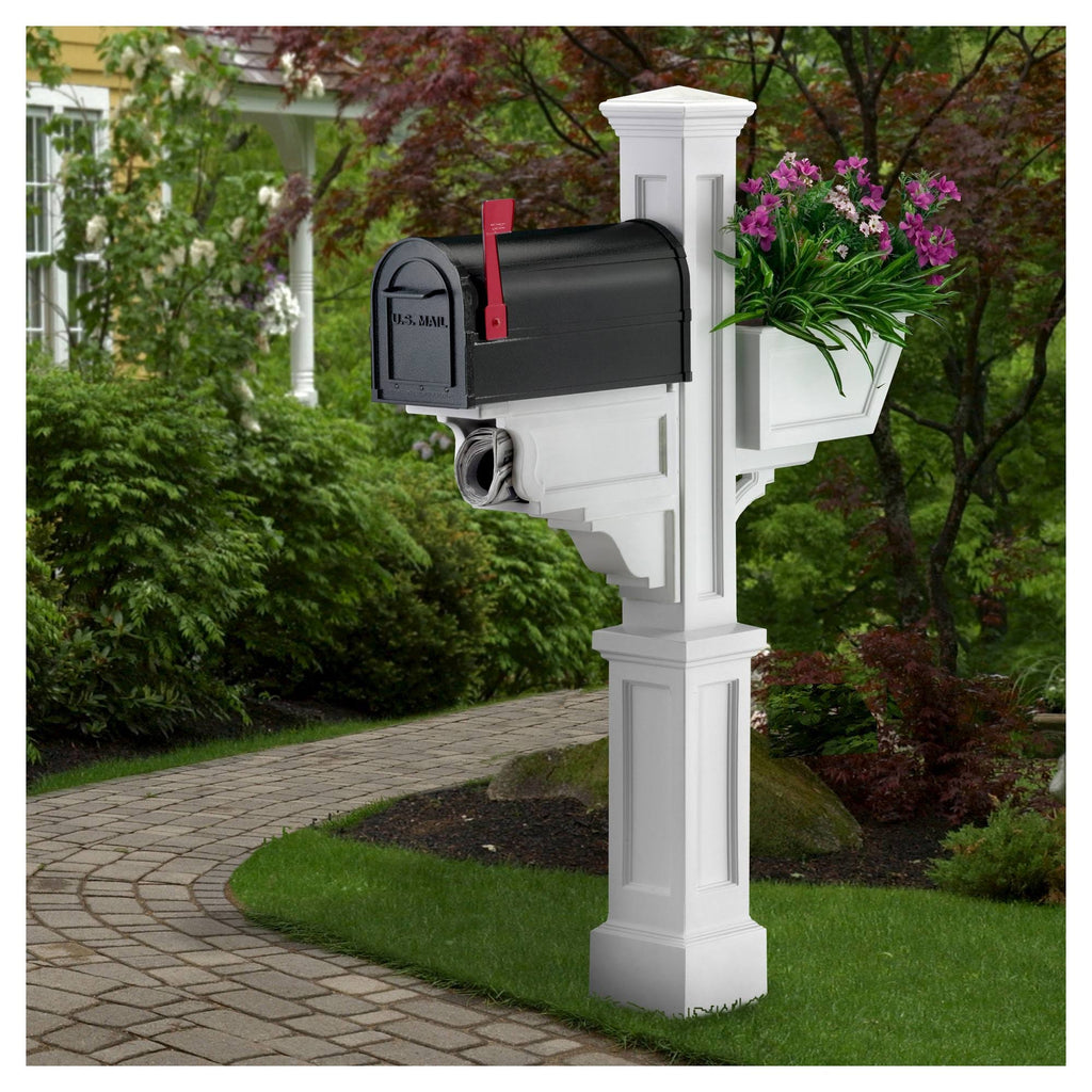 White Mail Post T177383
