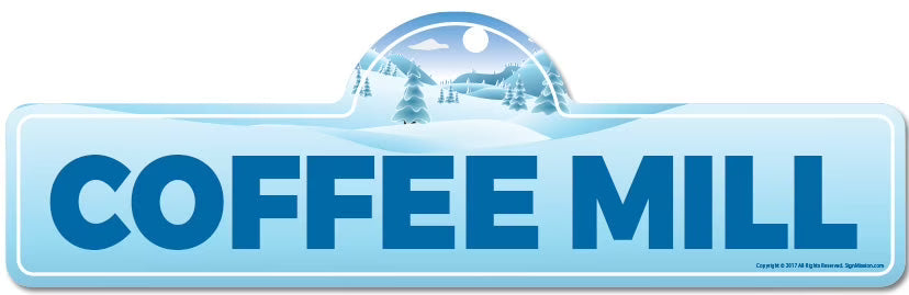 Skiing Skier Snowboarder Décor Sign B396086