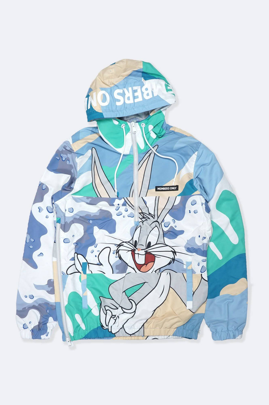 Camo Popover Windbreaker F3483