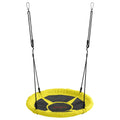 Yellow Nest Swing with Adjustable Ropes L82206