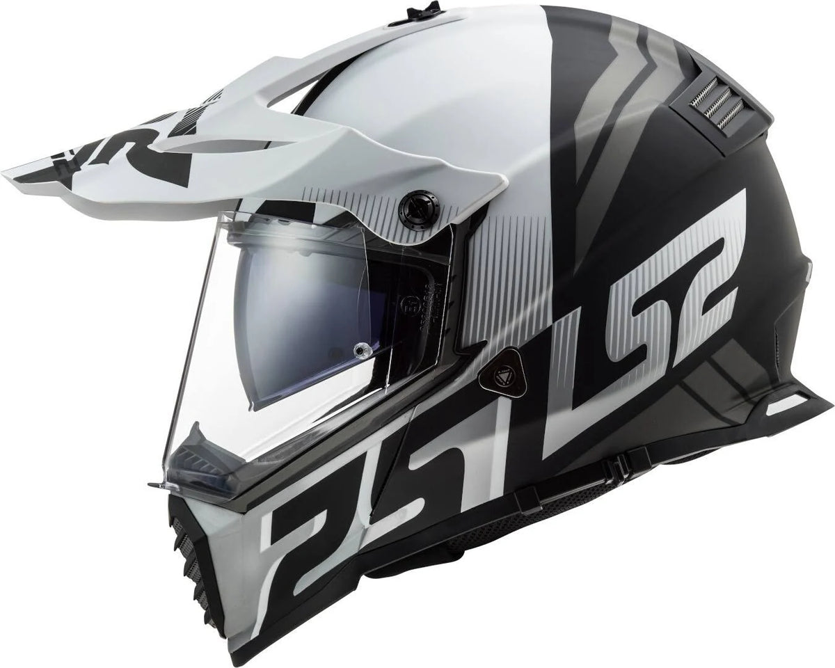 Matt White / Black Helmet Size XL G88477
