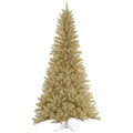 White/Gold Tinsel Tree F4511
