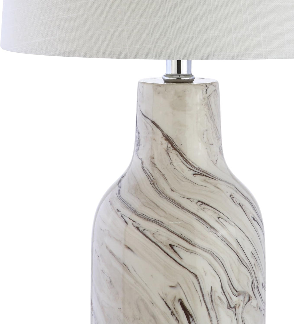 Gray/White Ceramic LED Table Lamp R377947
