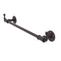 Antique Bronze 24 in. Towel Bar with Integrated Hooks B20009