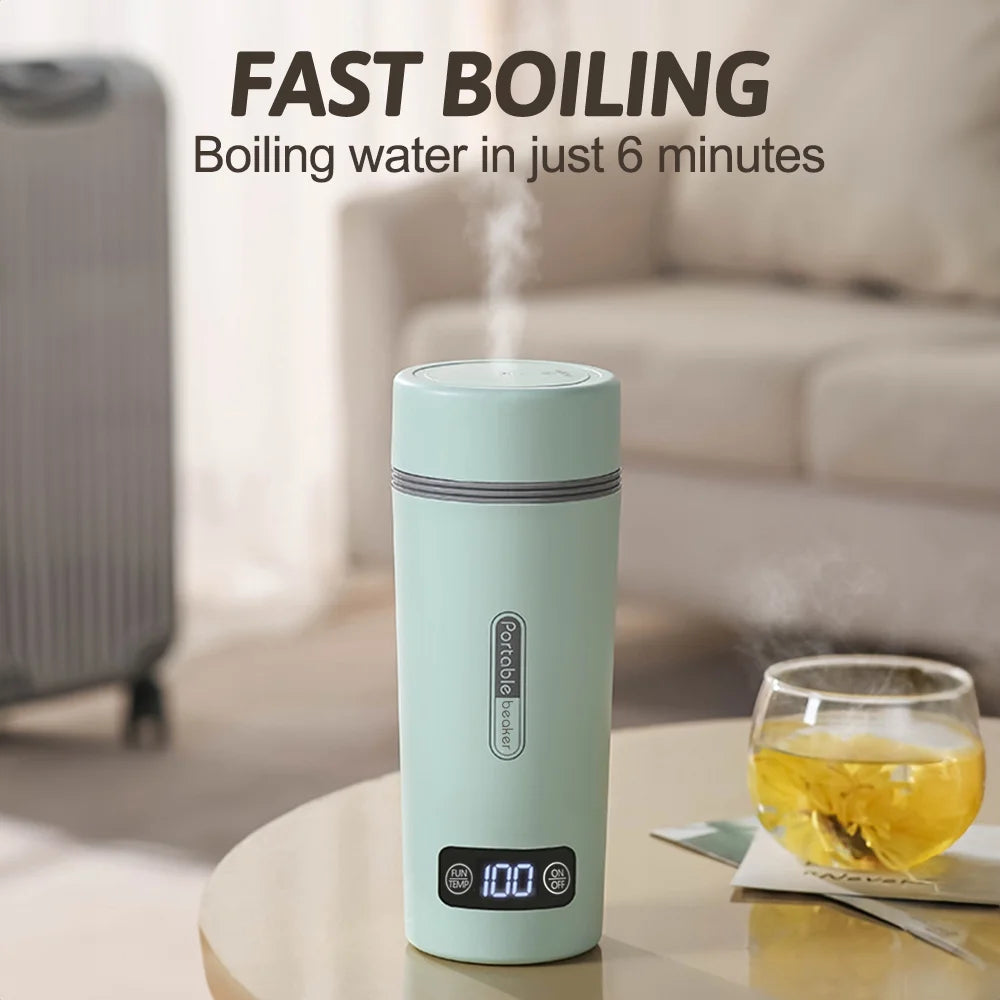 Portable Electric Kettle 350ml Stainless Steel W773221