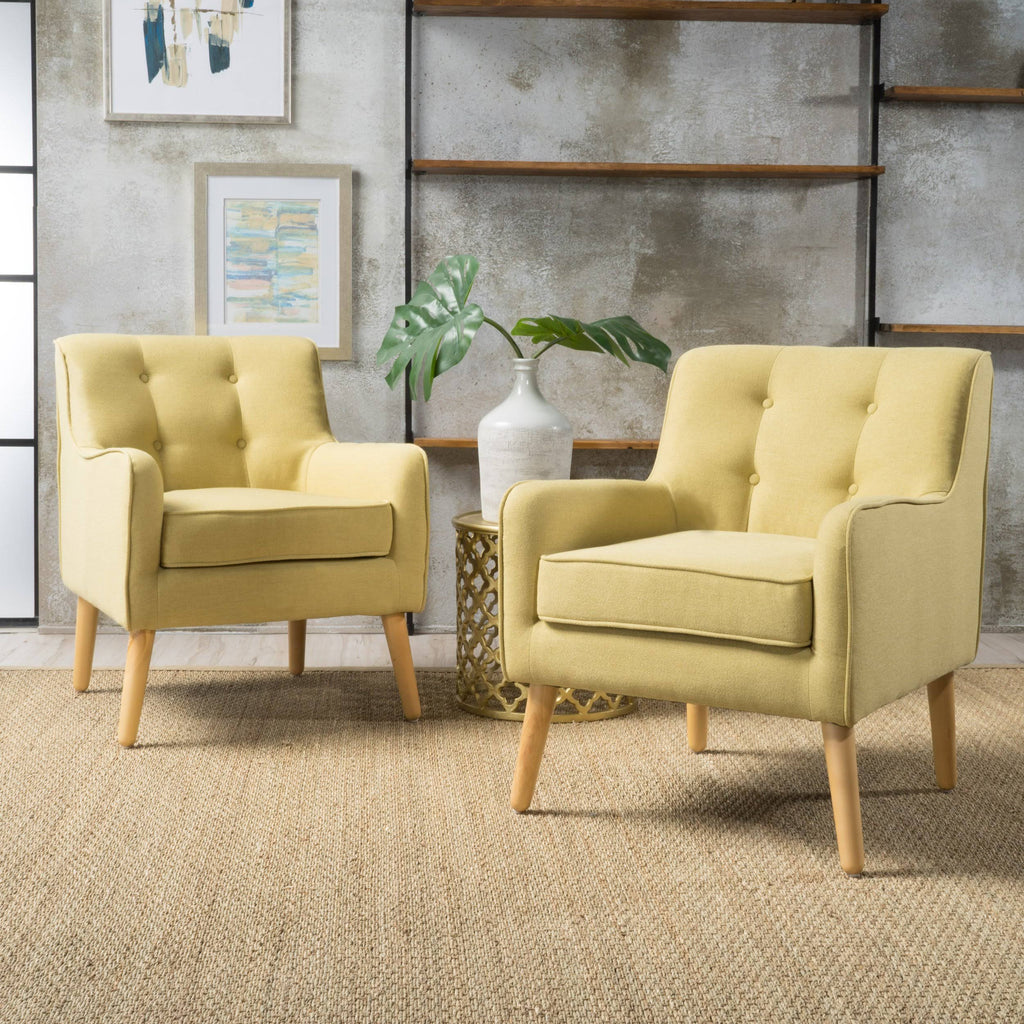 Wasabi Fabric Arm Chair V1355