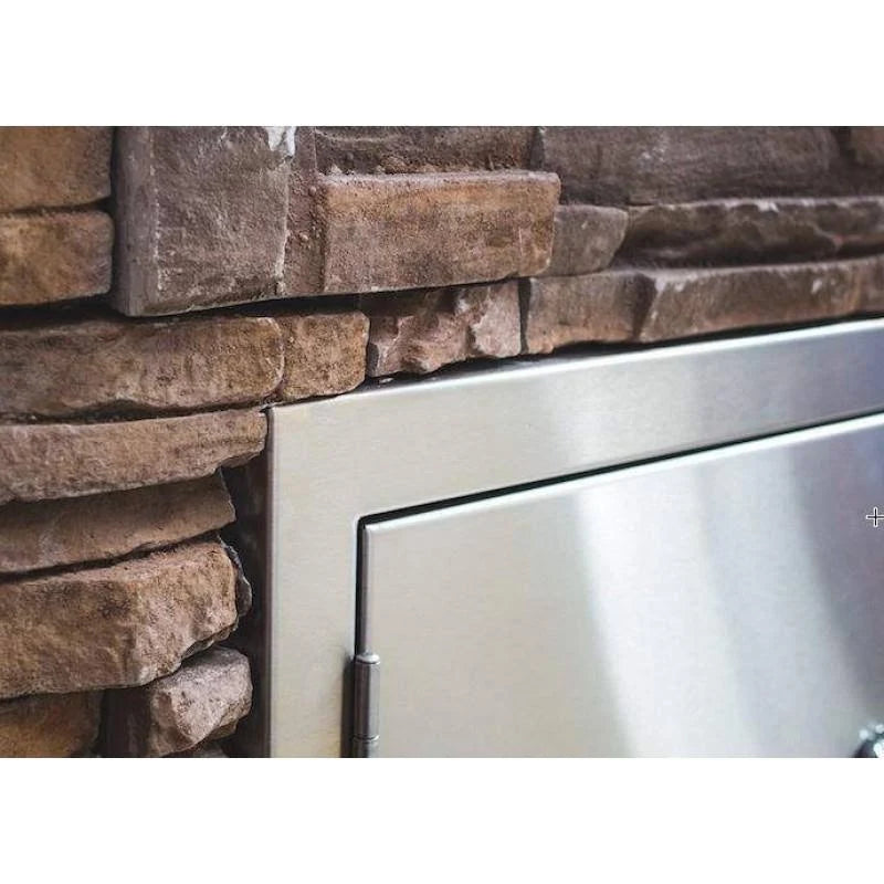 45 inch Stainless Steel Double Access Door with Masonry Frame O2840