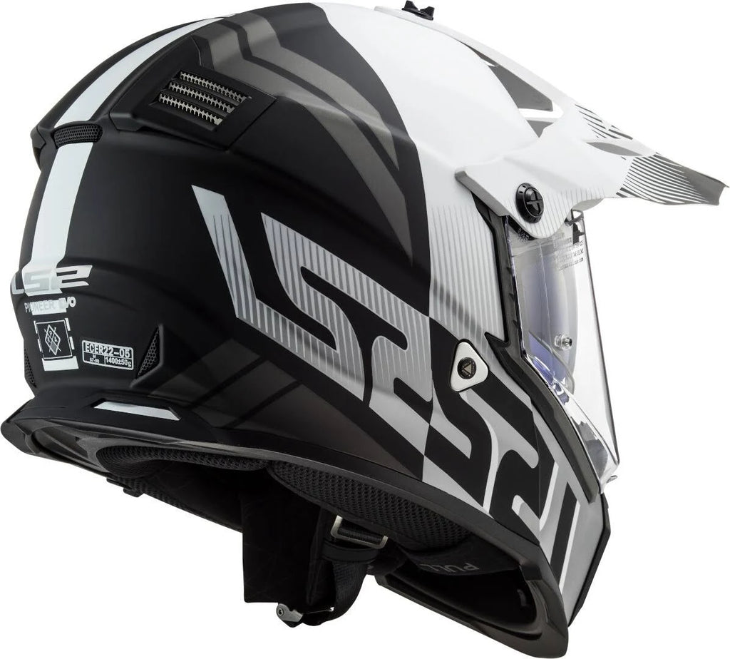 Matt White / Black Helmet Size XL G88477