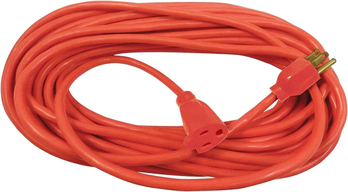 Orange Heavy-Duty Power Extension Cord, 50' K90580