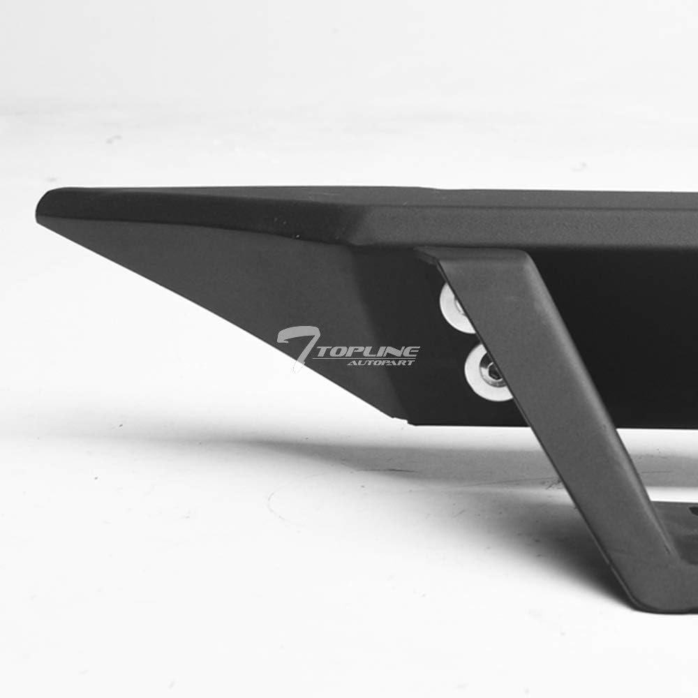 Matte Black Modular Drop Step Side Nerf Bars Rail Running Boards D285