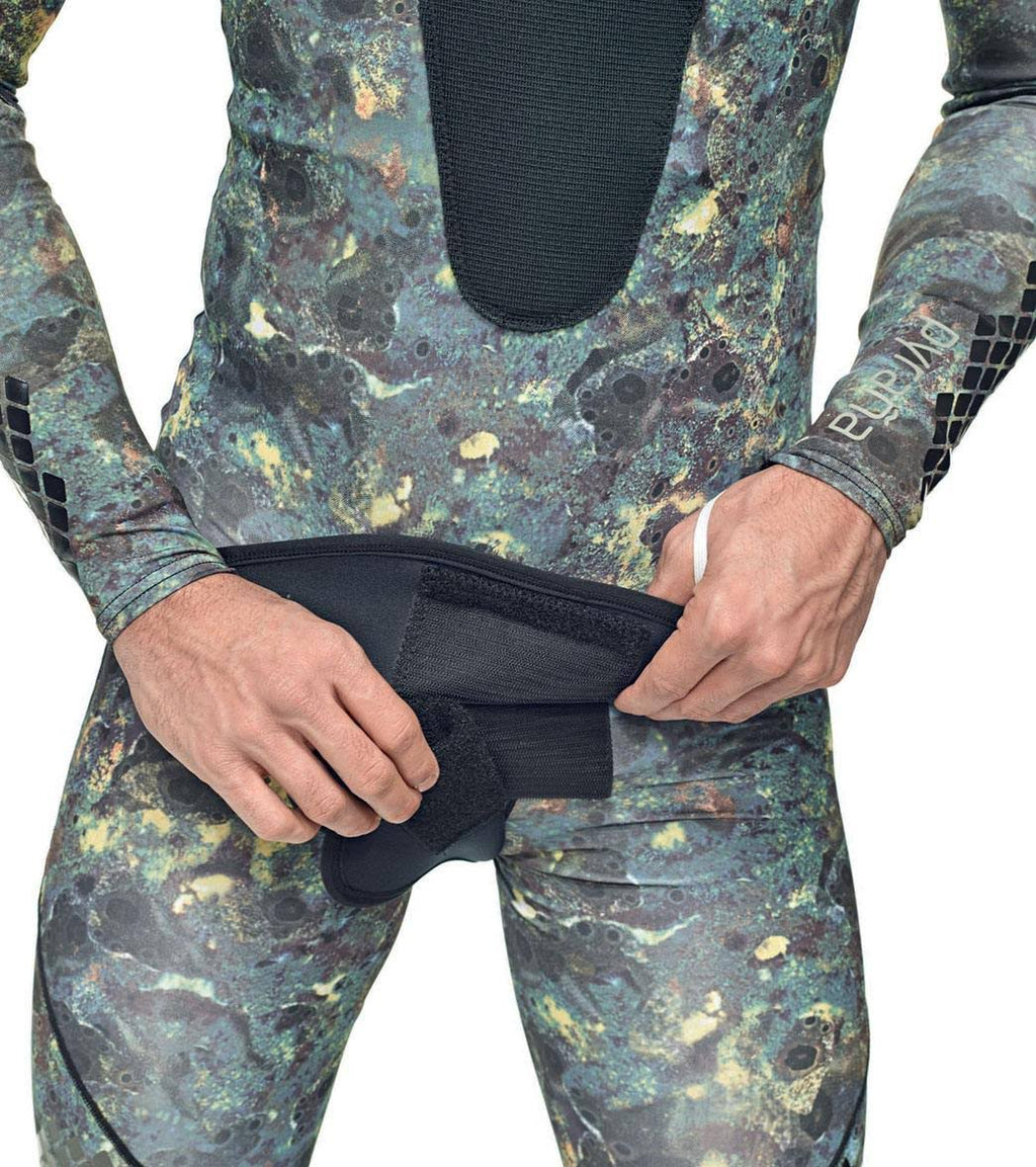 Green Camouflage Lycra Wetsuit W7625