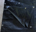 Heavy Duty 6 oz. Black Poly Tarp E49357