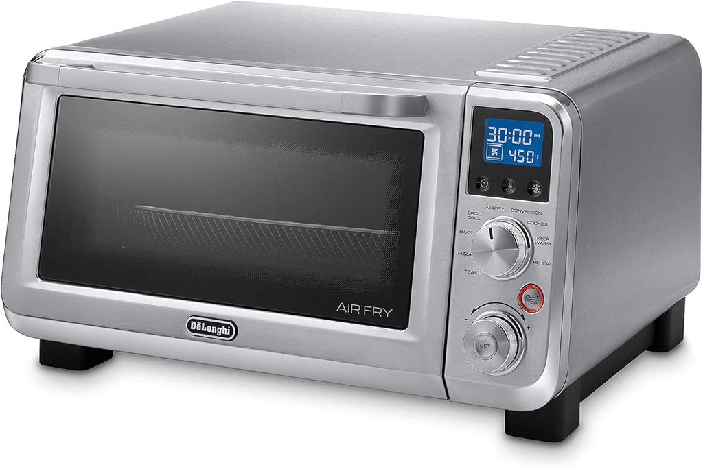 Stainless Steel 9-in-1 Digital Air Fry Convection Toaster Oven with Cooking Accessories M30336
