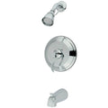 Single Handle Tub Shower Faucet, Chrome K155