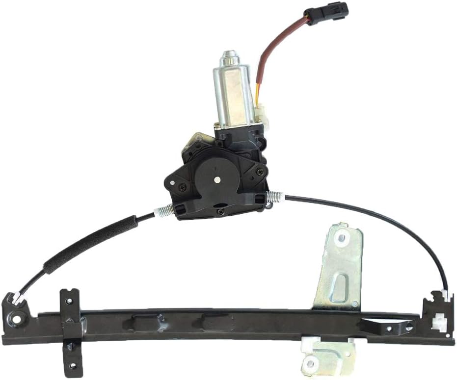 Front Left Driver Side Window Regulator with Motor for Jeep Grand Cherokee 1999 2000 Pack of 2 K136679
