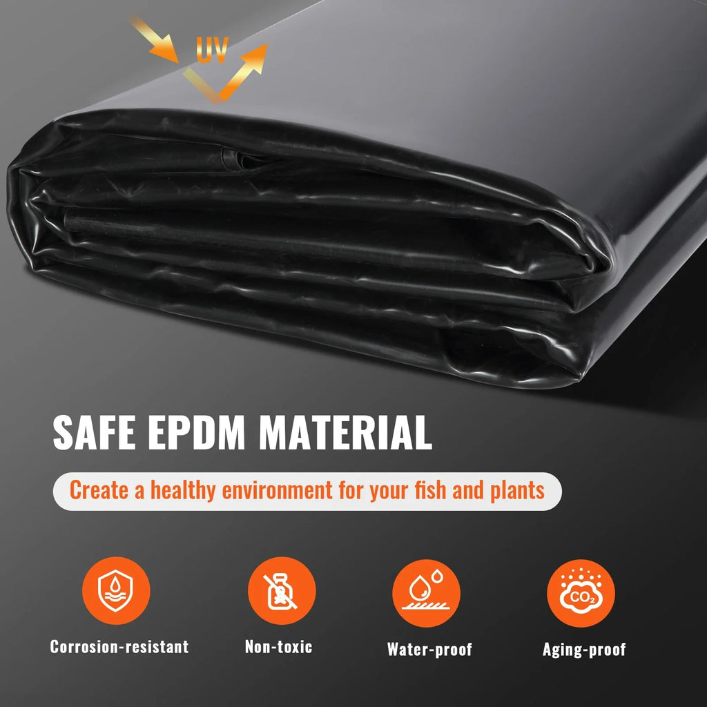 15 x 20 ft 45 Mil EPDM Pond Liner R650085