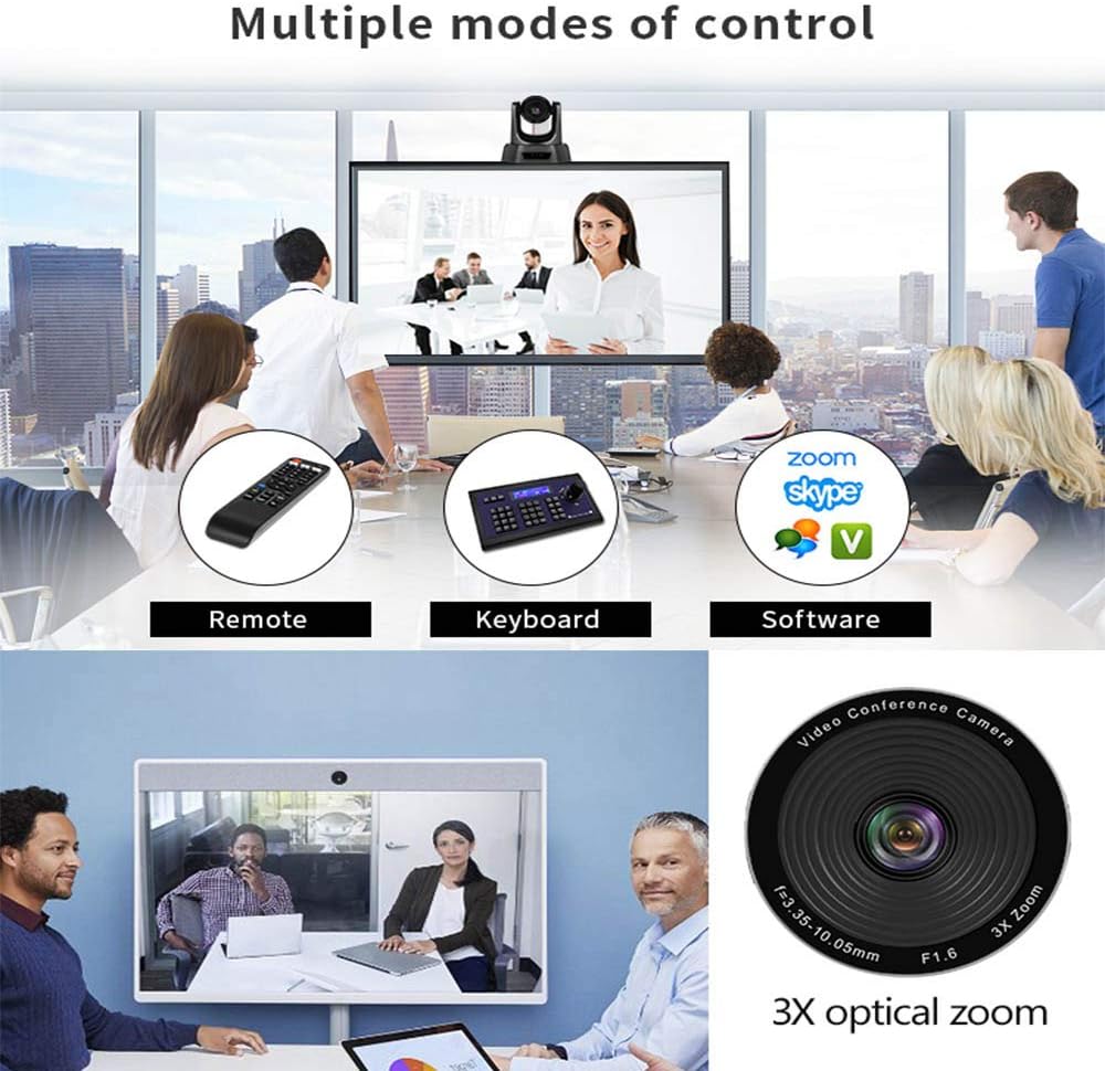 10x Optical Zoom USB PTZ Conference Camera G80831