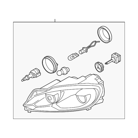 Composite Headlamp H548
